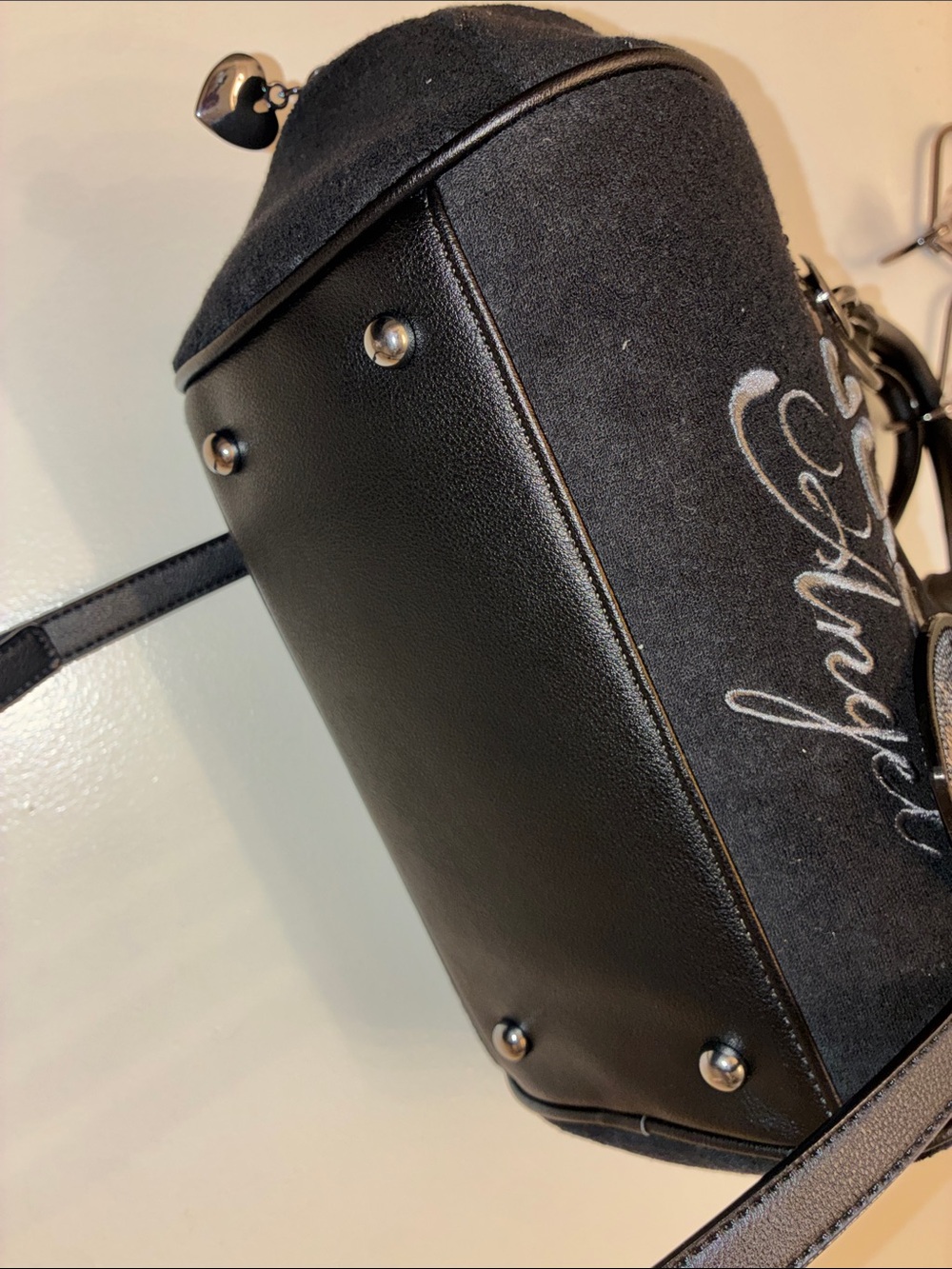 Juicy Couture velour satchel - Picture 2 of 6